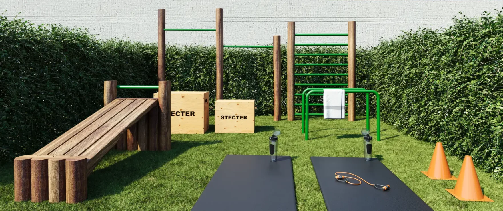 Academia Externa Residencial das Oliveiras