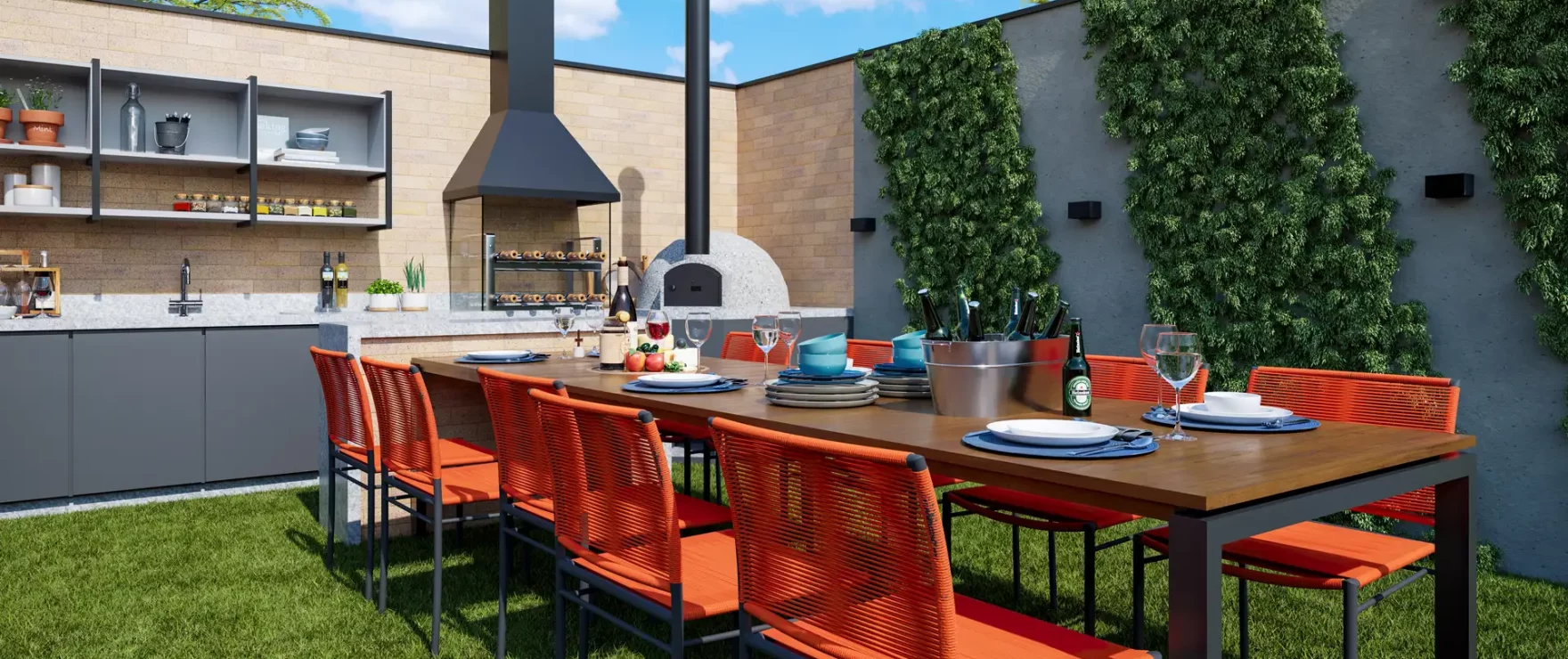 Área Gourmet Residencial Miami miami