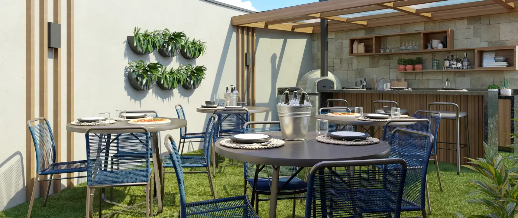 Área Gourmet Residencial Dubai dubai