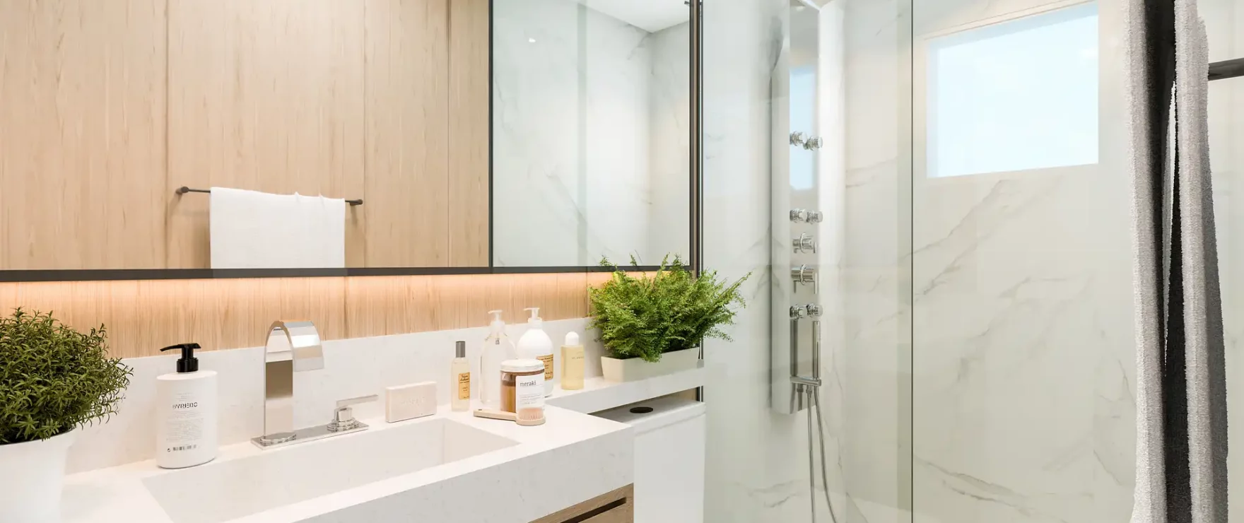 Banheiro Residencial Miami miami