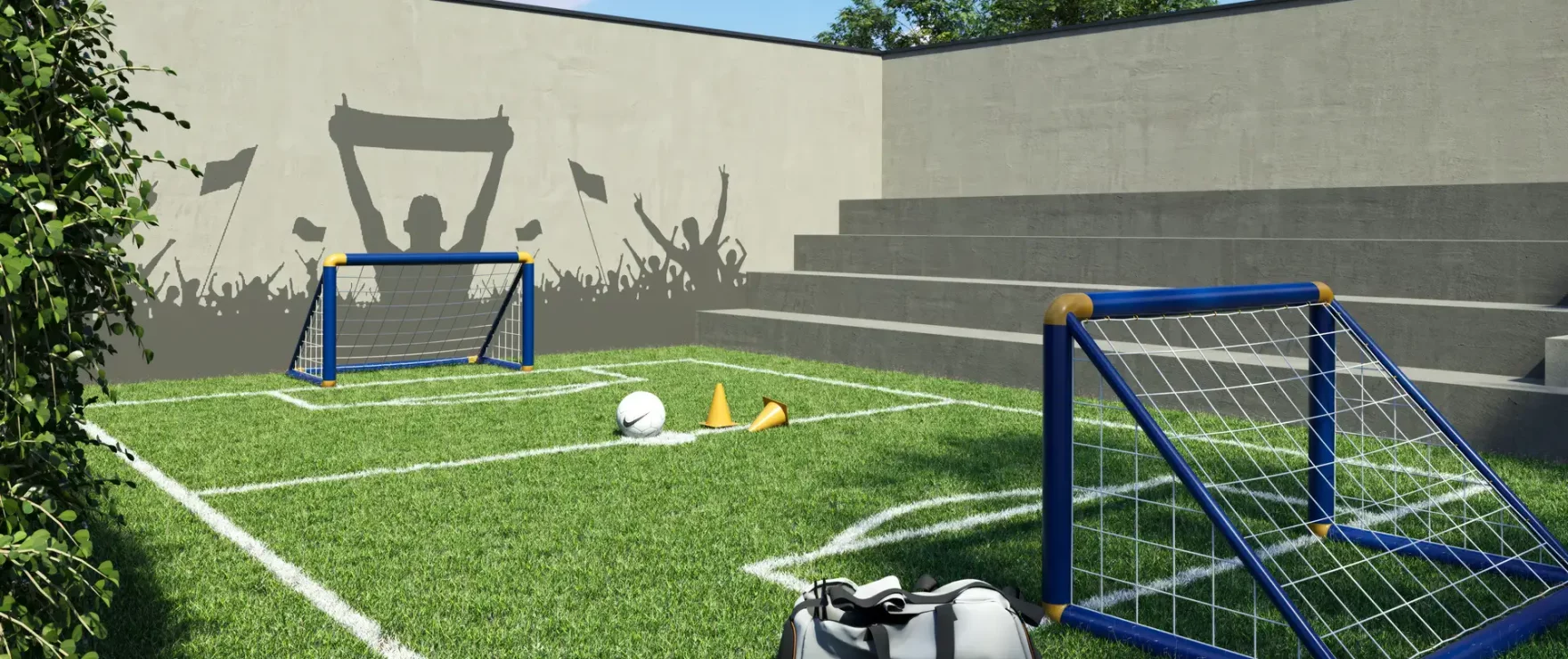 Chute ao Gol Residencial Milão milao