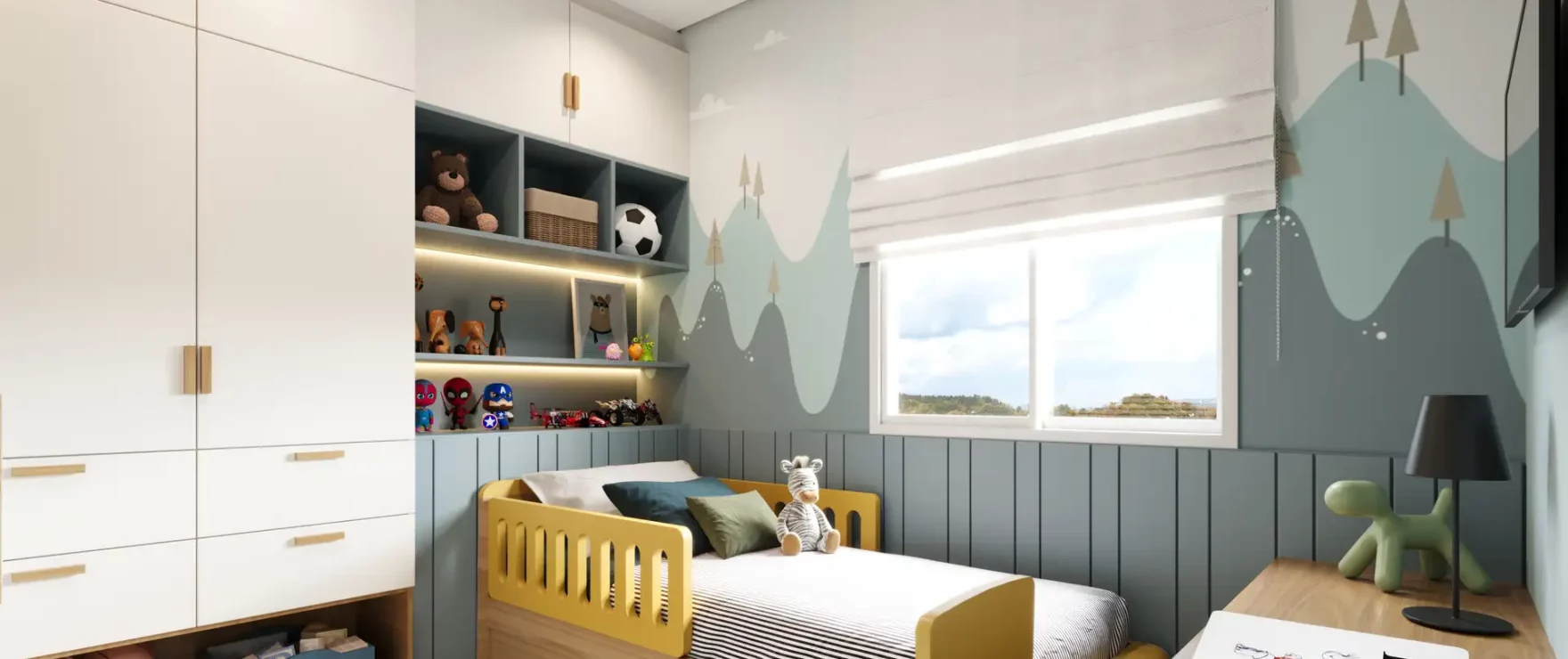 Dormitório Casa Tipo C Residencial Milão milao