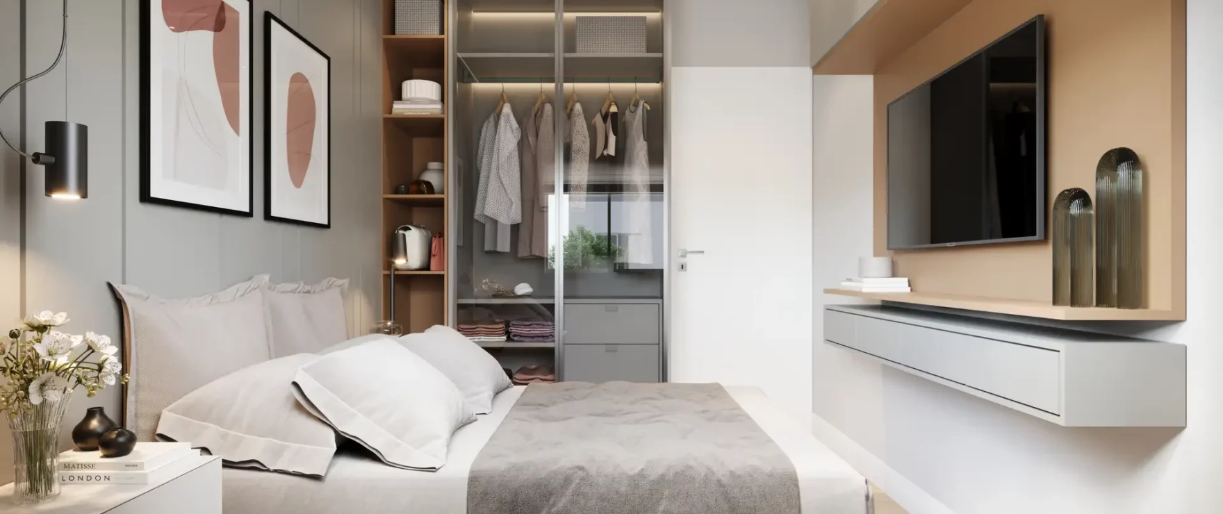 Dormitório Casal Residencial das Oliveiras