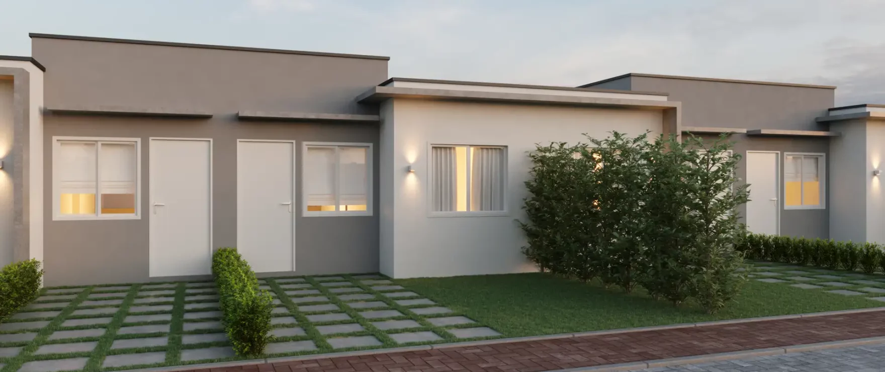 Fachada Residencial das Oliveiras