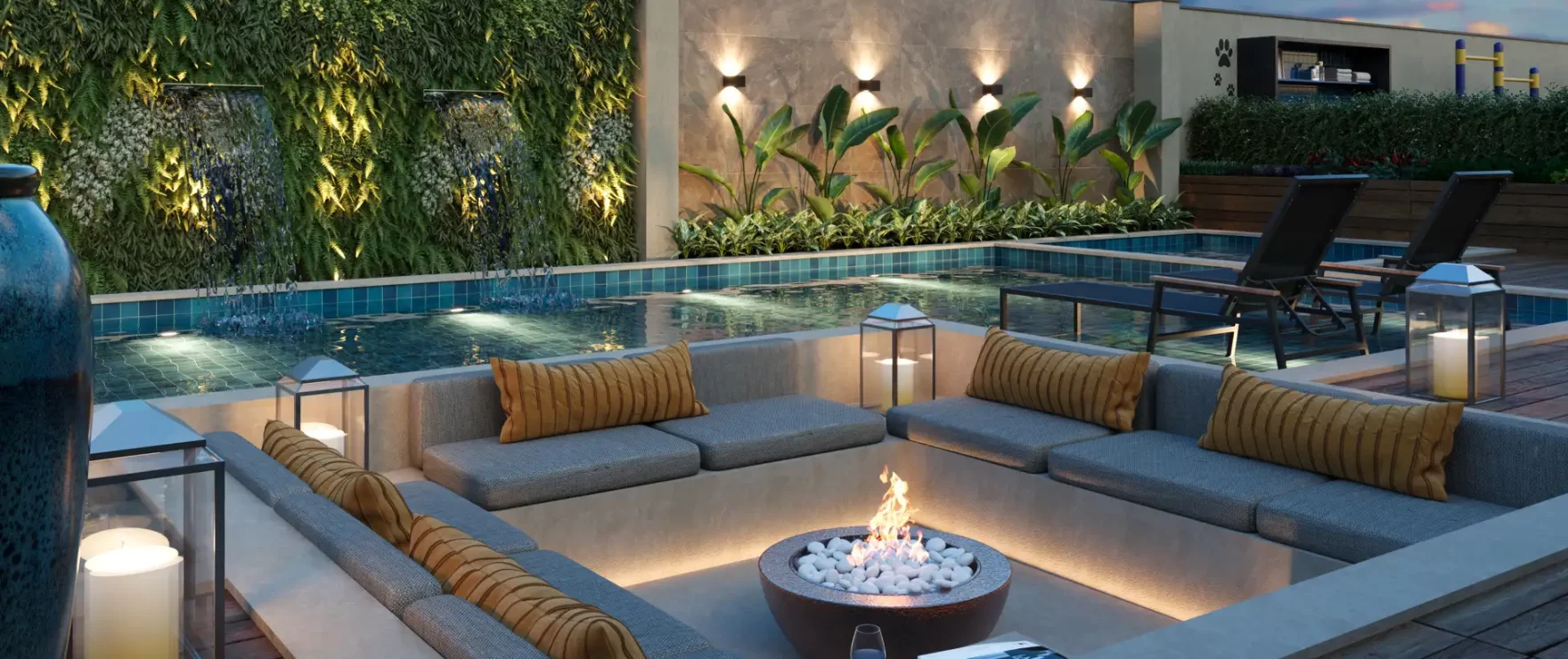 Lareira Residencial Milão milao