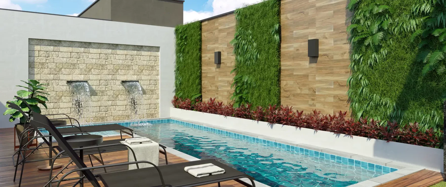 Piscina Residencial Dubai dubai