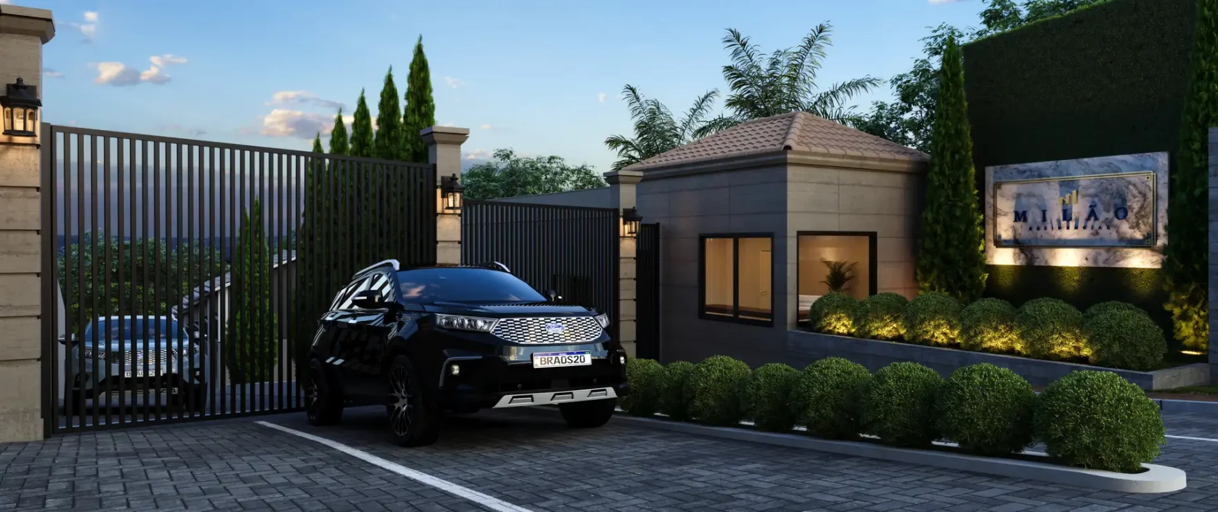 Portaria Residencial Milão milao