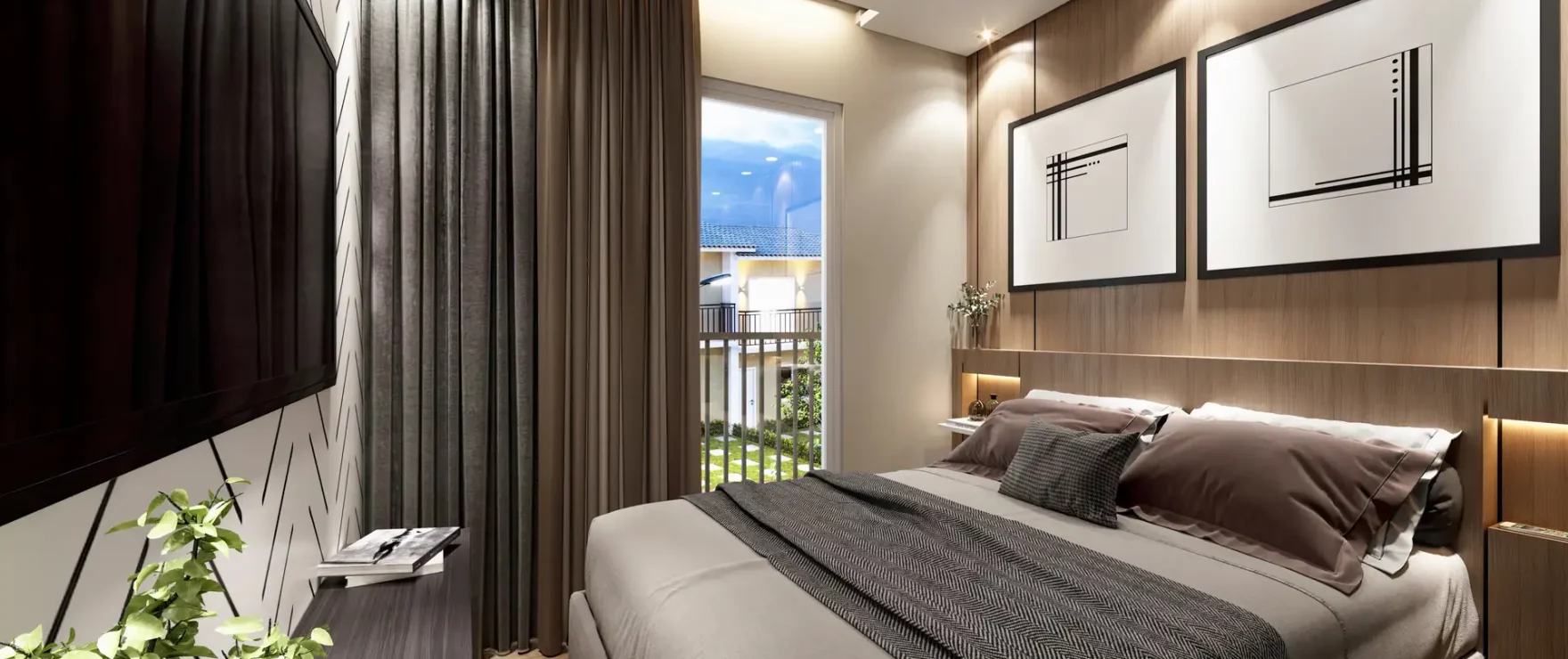 Quarto casal Residencial Dubai dubai