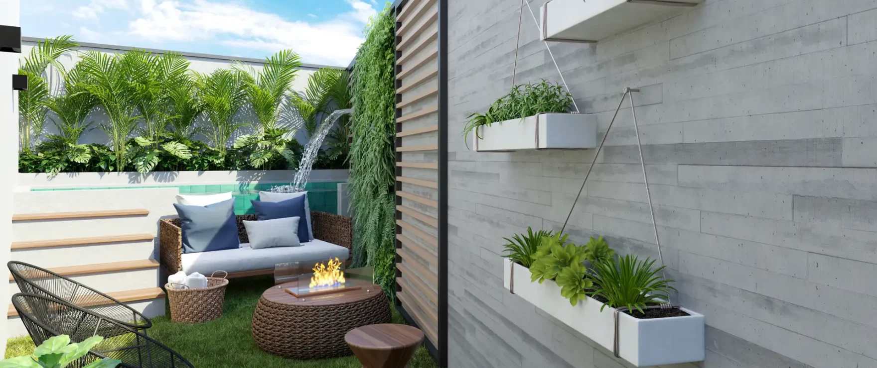 Quintal Lateral Residencial Miami miami