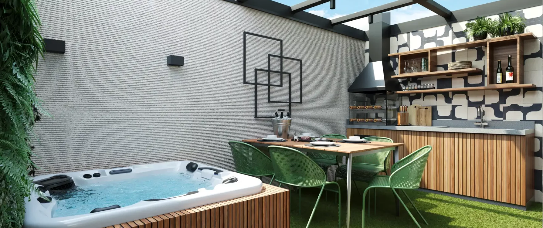 Quintal Lateral Casa Tipo A Residencial Milão milao